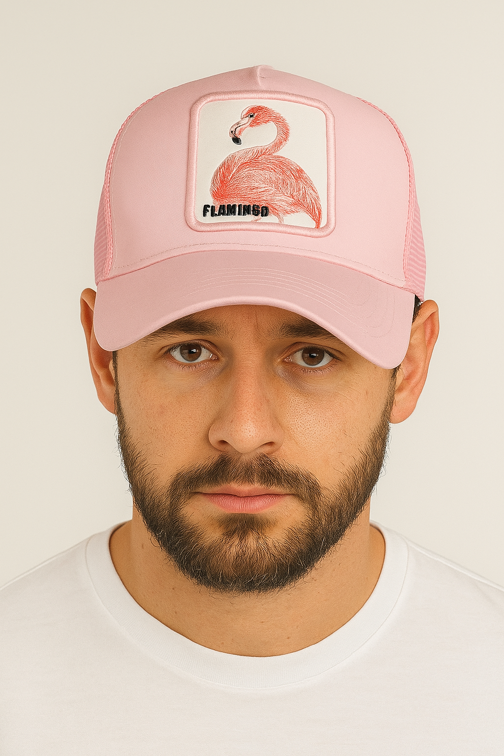 Gorras Basic Cap Con malla trasera Flamingo
