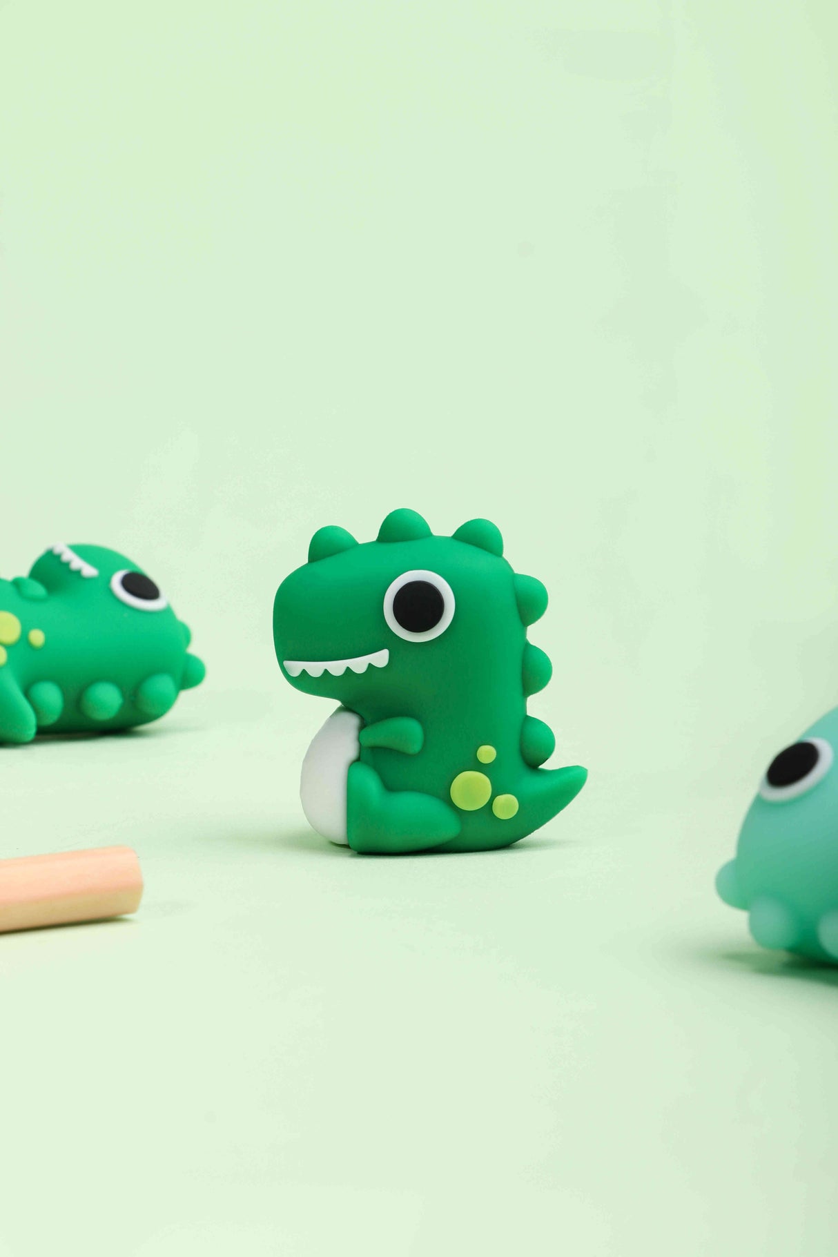 kk-7168 Borrador Kuki con forma de Dinosaurio