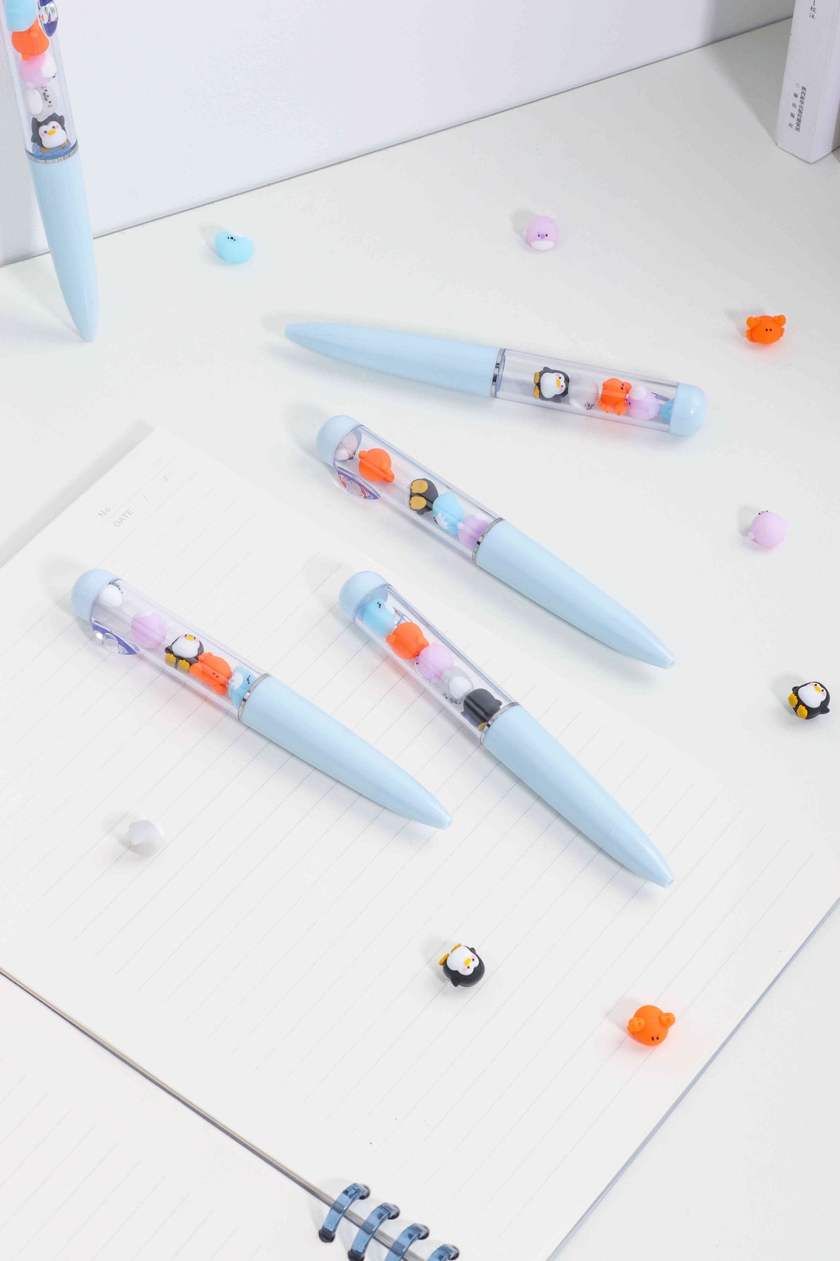 Bolígrafo Kuki con pingüinos kk-8119