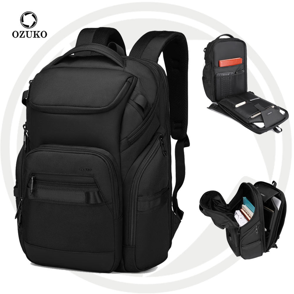 9799 Mochila Ozuko de gran capacidad 26 lb impermeable