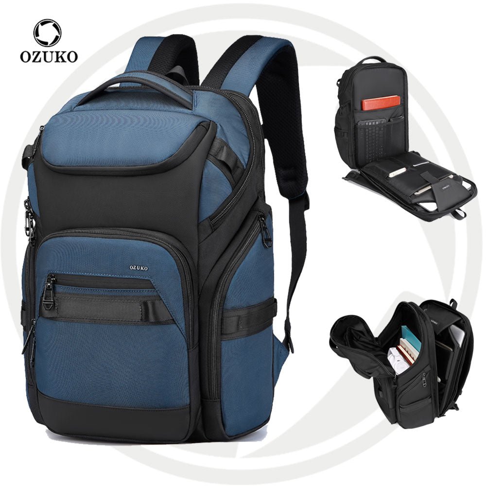 9799 Mochila Ozuko de gran capacidad 26 lb impermeable