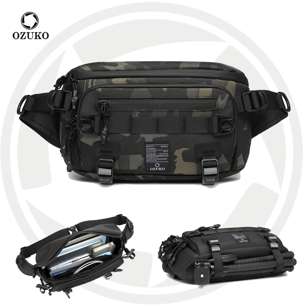 Mariconera Manos Libres Ozuko Unisex Modelo 9655