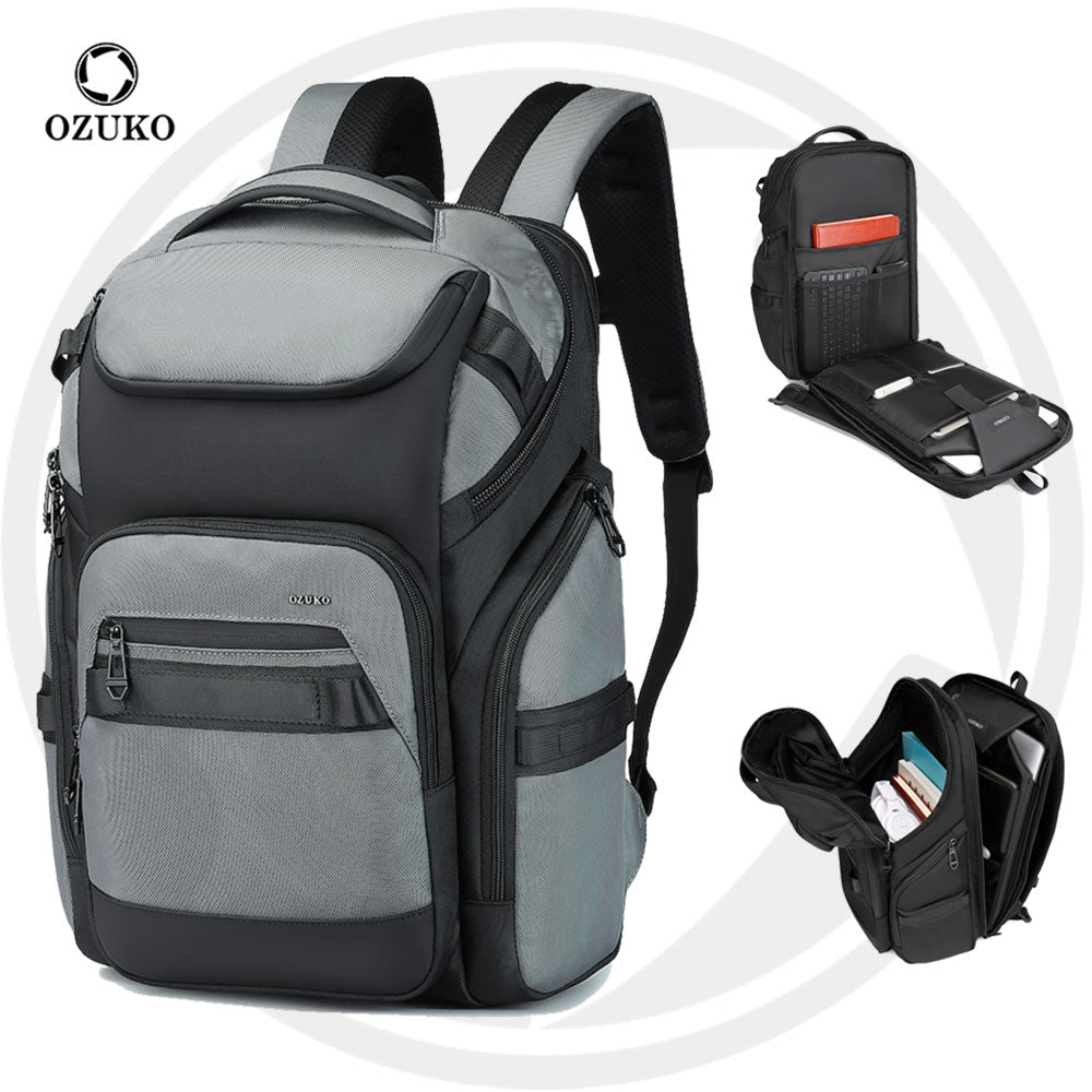 9799 Mochila Ozuko de gran capacidad 26 lb impermeable
