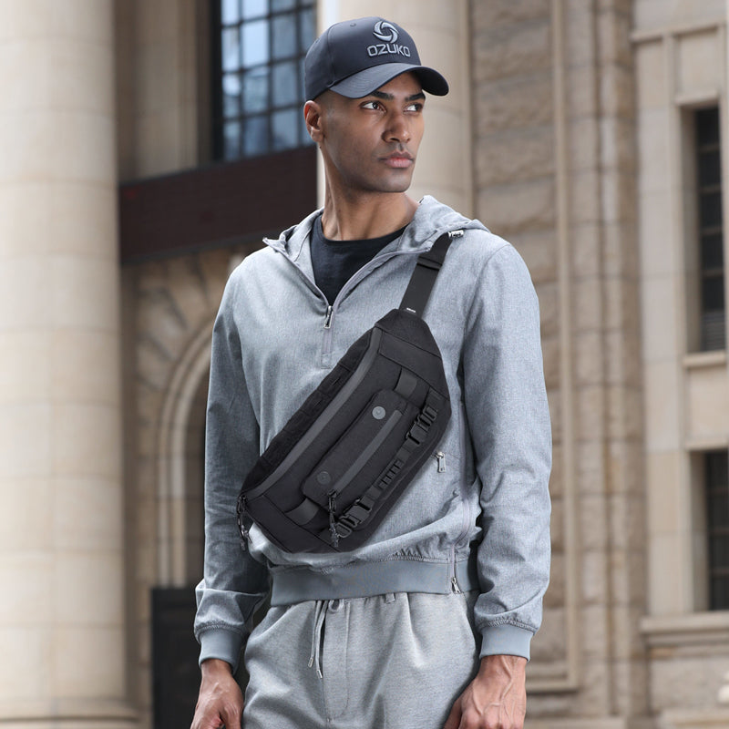 Mariconera Manos Libres Ozuko para Hombre Modelo 9681S