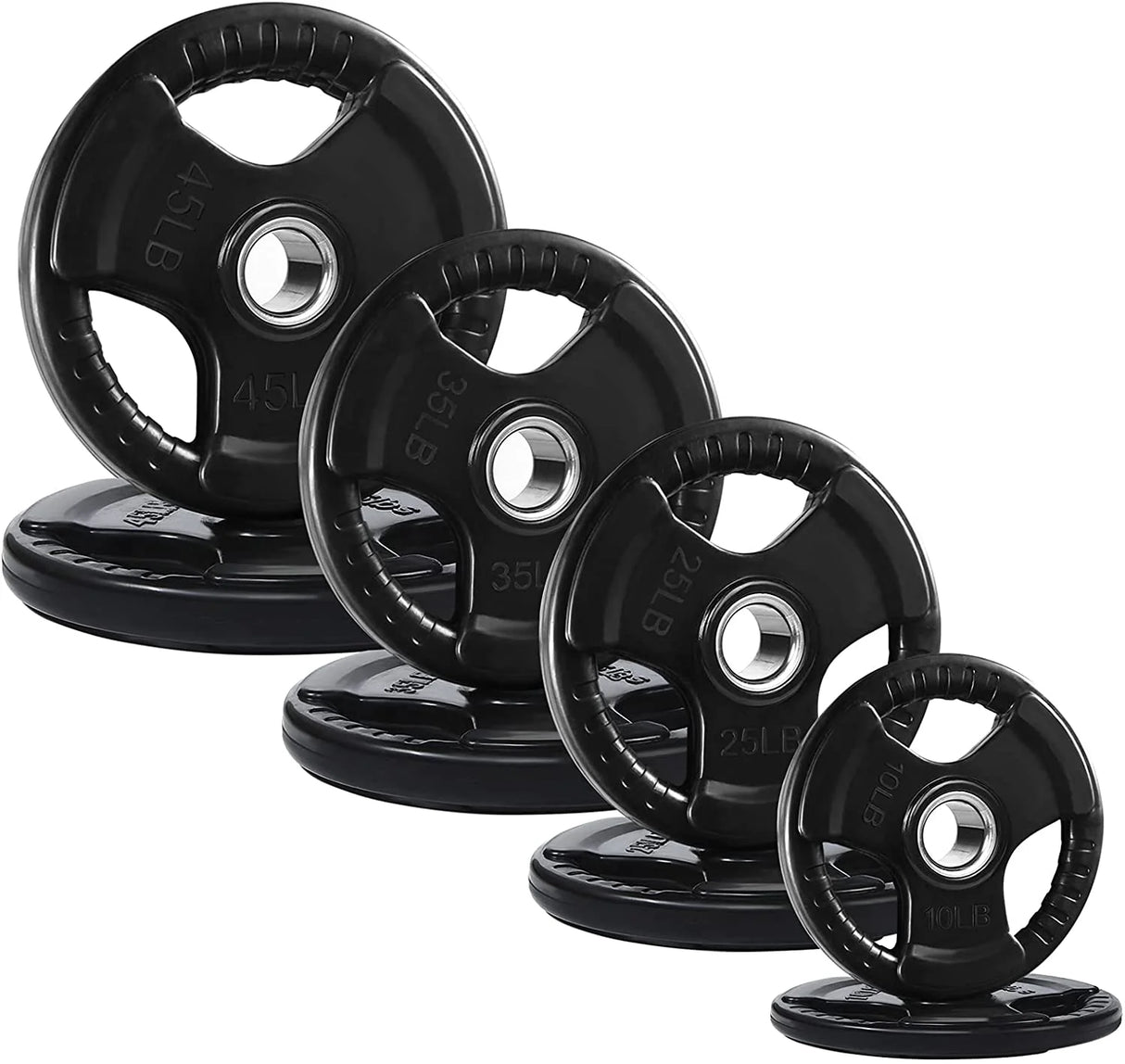 Discos de Peso Triple Agarre Q11 la libra TRIGRIP-TN