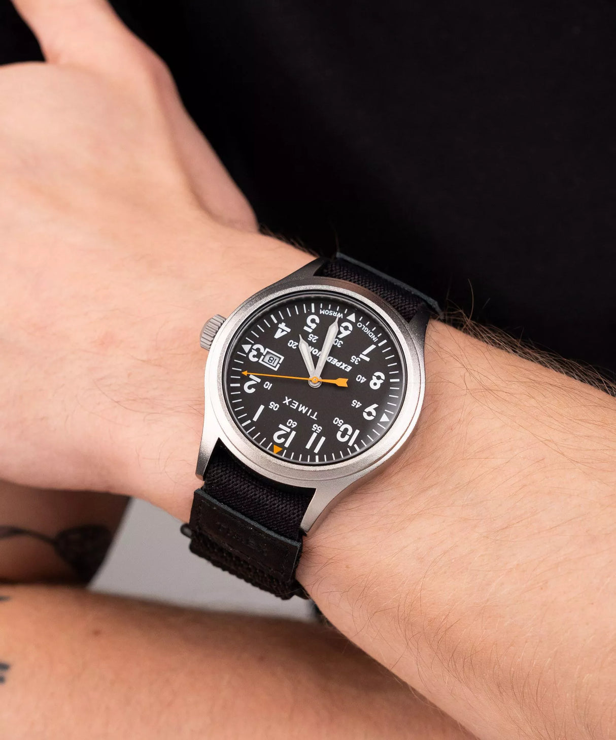 TW4B29600 Reloj Timex Análogo para Hombre con Pulsera de Tela 40 mm