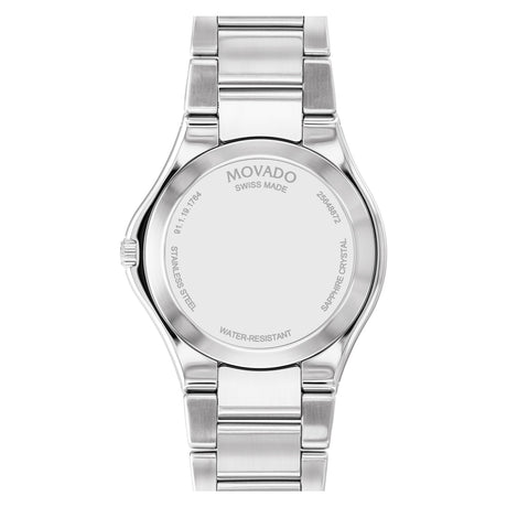 0607700 Reloj Movado Excel unisex pulsera de metal 40 mm