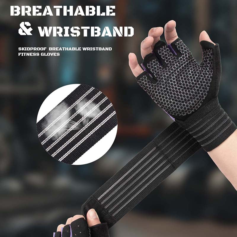 #1-2032 Guante de pesas guante de agarre para gimnasio diferentes tallas