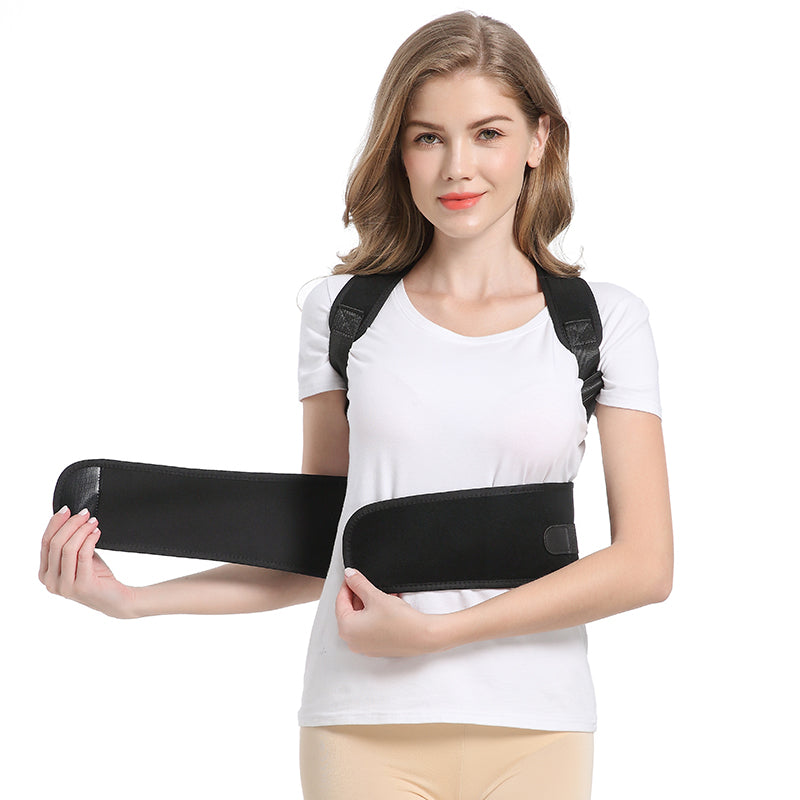 10-0005 Cinturón de soporte lumbar con tirantes