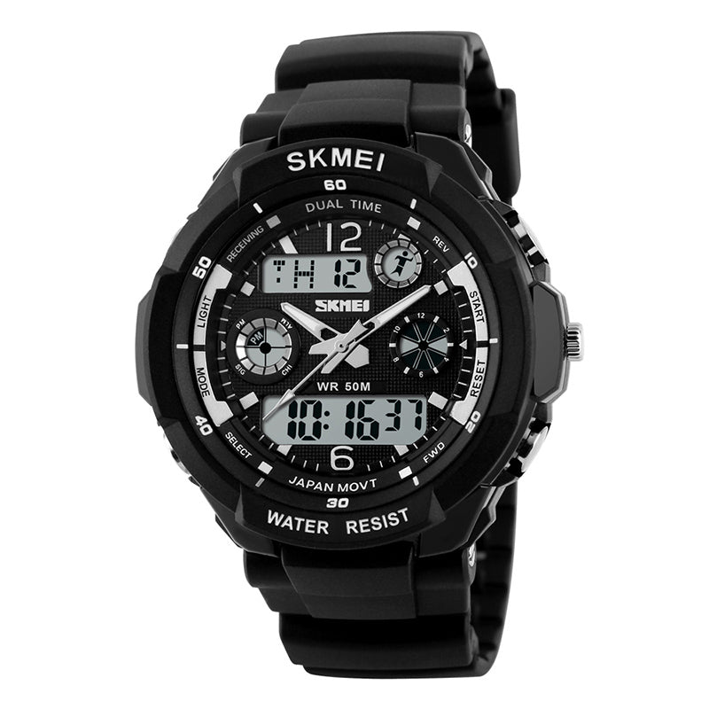 1060 Reloj Skmei deportivo pulsera de caucho