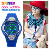 1077 Reloj Skmei infantil pulsera de caucho digital