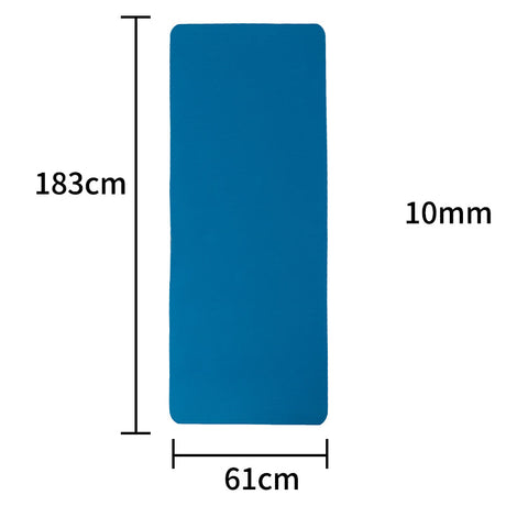KJ-001 Yoga Mat 183 cm grosor 1cm Alfombra de ejercicio