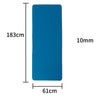 KJ-001 Yoga Mat 183 cm grosor 1cm Alfombra de ejercicio