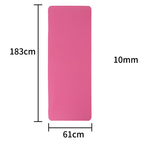 KJ-001 Yoga Mat 183 cm grosor 1cm Alfombra de ejercicio