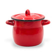 Olla peltre 14 cm Rojo