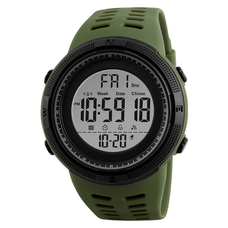 1251 Skmei Reloj para Hombre Pulsera de Caucho Digital