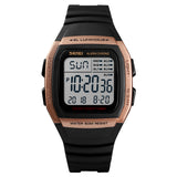 1278 Reloj Skmei unisex digital pulsera de caucho