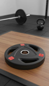 Discos de Caucho con Triple Agarre 2.5 Libras a 45 Libras Q11 la Libra Trigrip