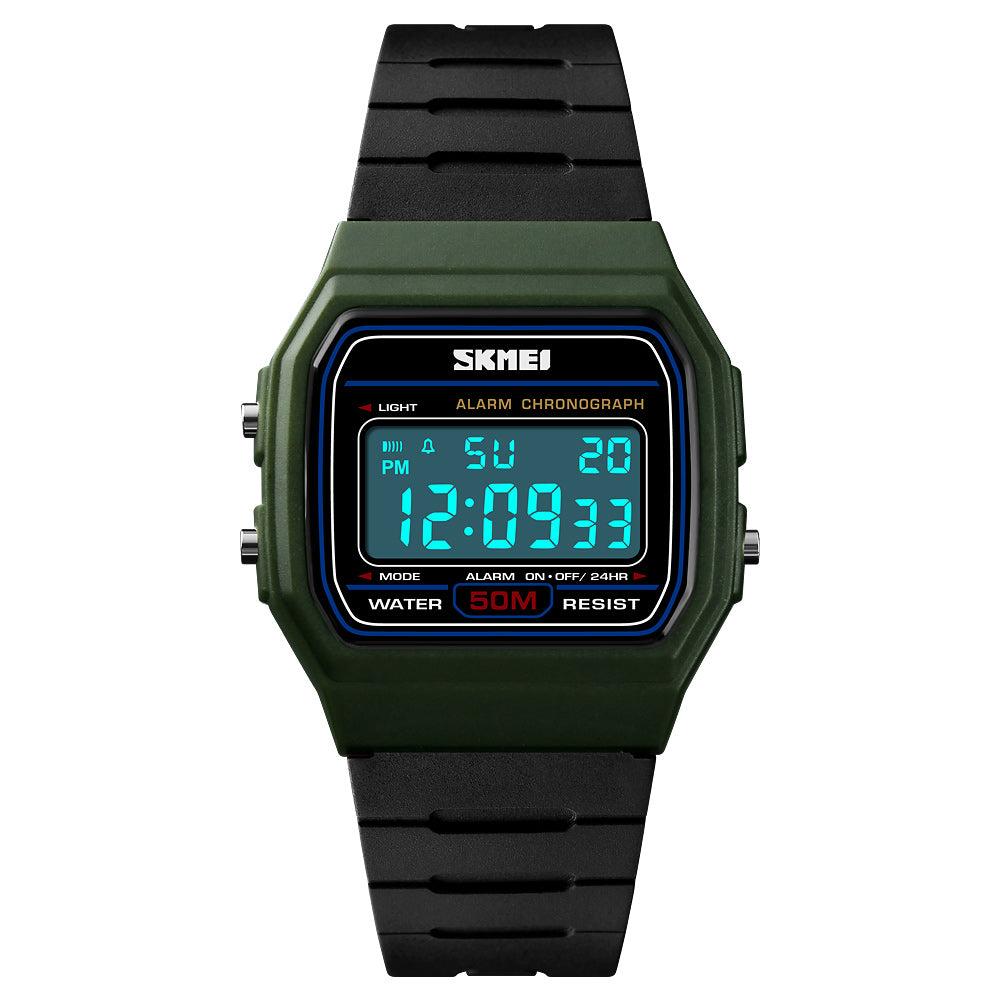 1412 Reloj Skmei para Hombre Pulsera de Caucho Digital