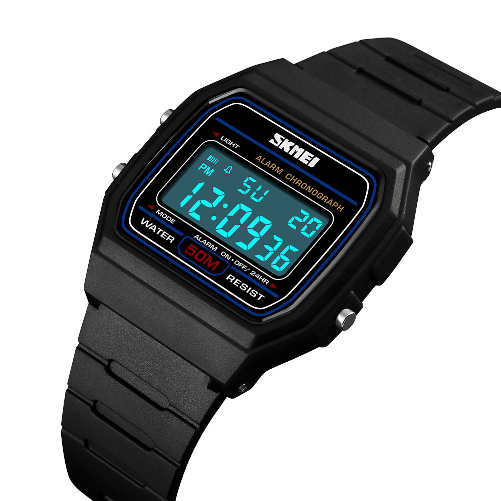 1412 Reloj Skmei para Hombre Pulsera de Caucho Digital