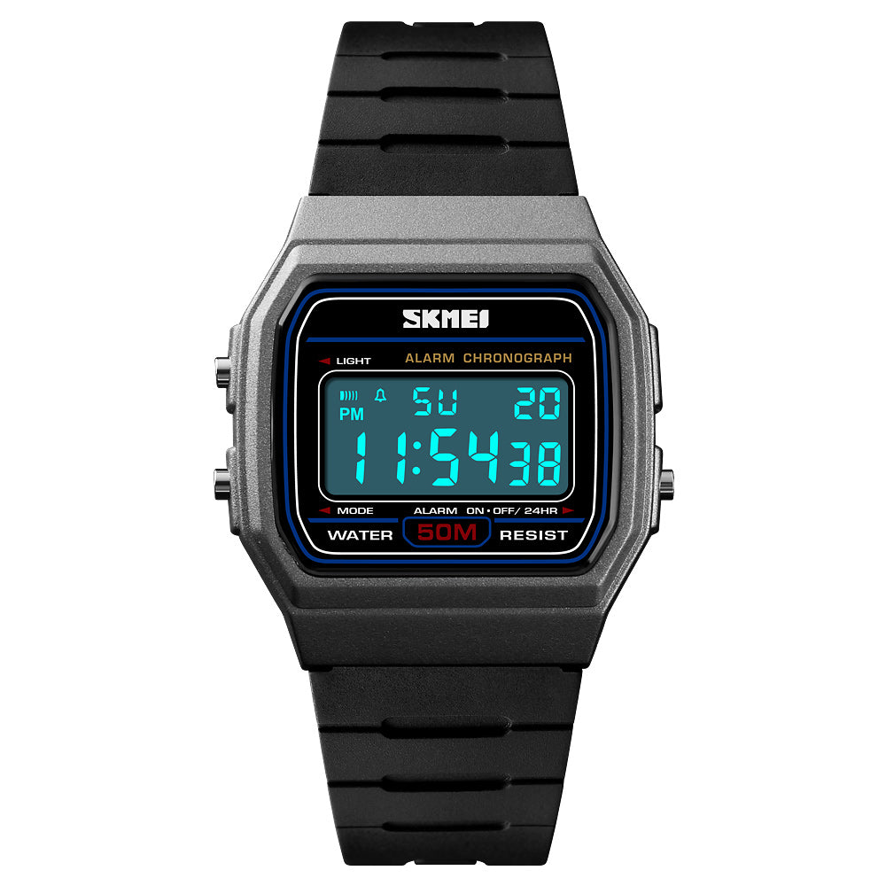 1412 Reloj Skmei para Hombre Pulsera de Caucho Digital