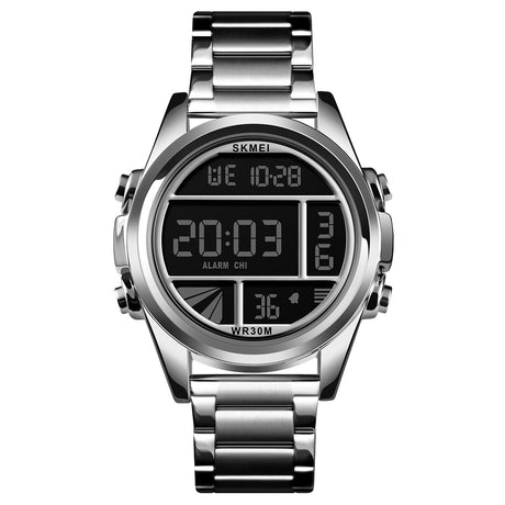 1448 Reloj Skmei para Hombre Pulsera de Metal Digital