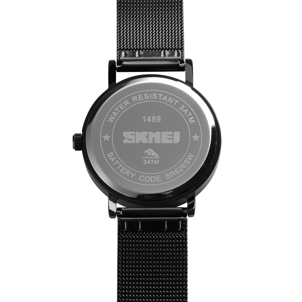 1489S Reloj Skmei para Hombre Pulsera Mesh Análogo