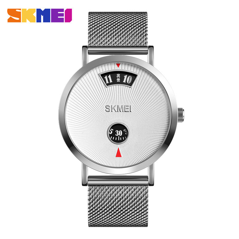 1489S Reloj Skmei para Hombre Pulsera Mesh Análogo