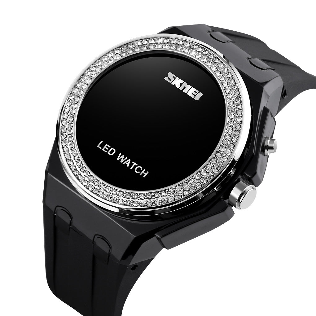 1597 Reloj Skmei para Mujer Pulsera de Caucho Digital