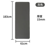 KJ-002 Yoga Mat para ejercicio 1.5 cm de grosor