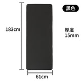 KJ-002 Yoga Mat para ejercicio 1.5 cm de grosor