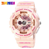 1689 Reloj Skmei Unisex Pulsera de Caucho Doble hora