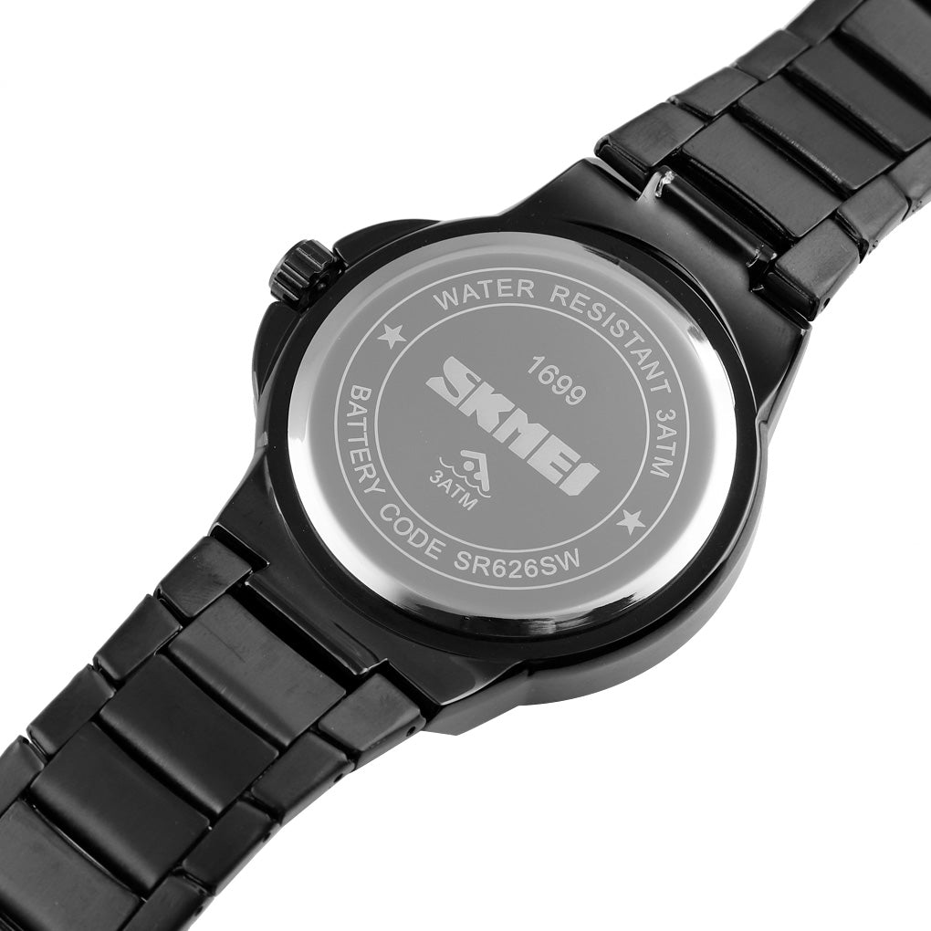 1699 Skmei reloj para hombre banda de acero inoxidable