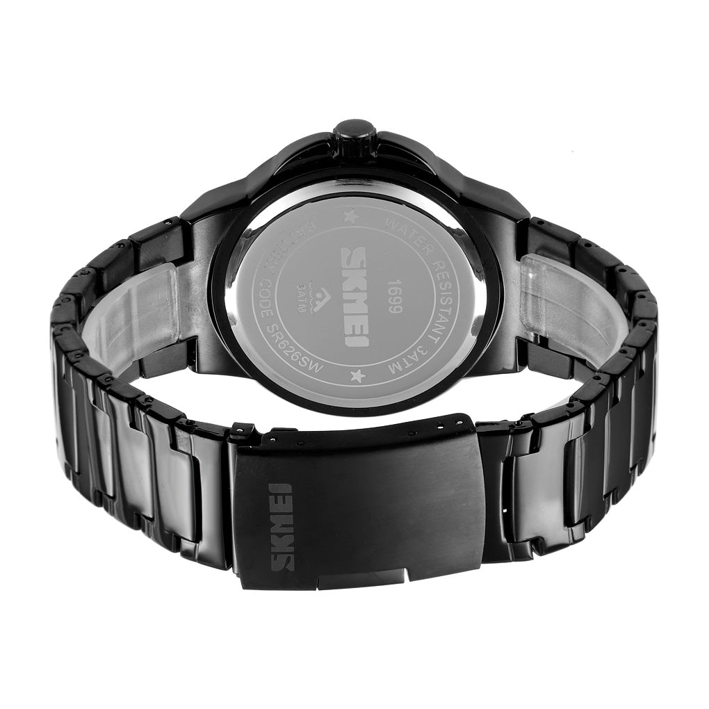 1699 Skmei reloj para hombre banda de acero inoxidable