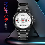 1699 Skmei reloj para hombre banda de acero inoxidable