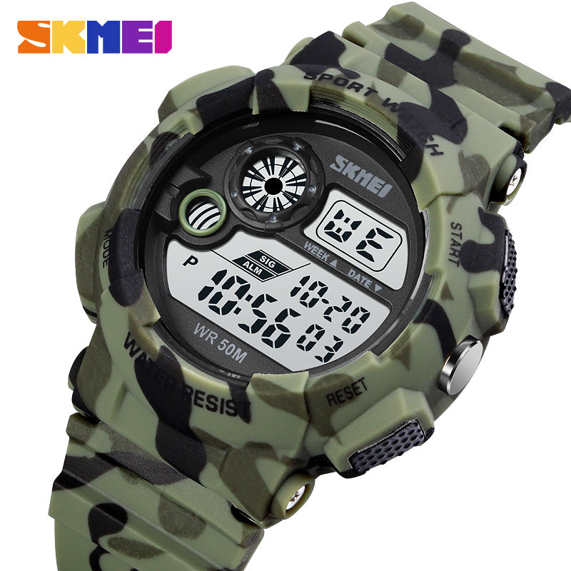 1718 Skmei Reloj Digital Pulsera de Caucho para Hombre