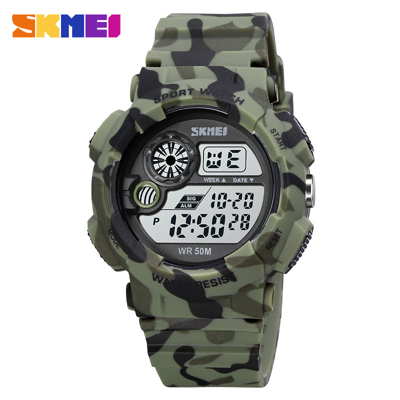 1718 Skmei Reloj Digital Pulsera de Caucho para Hombre