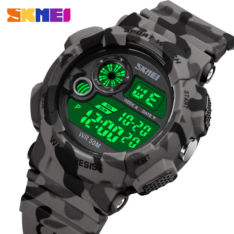 1718 Skmei Reloj Digital Pulsera de Caucho para Hombre