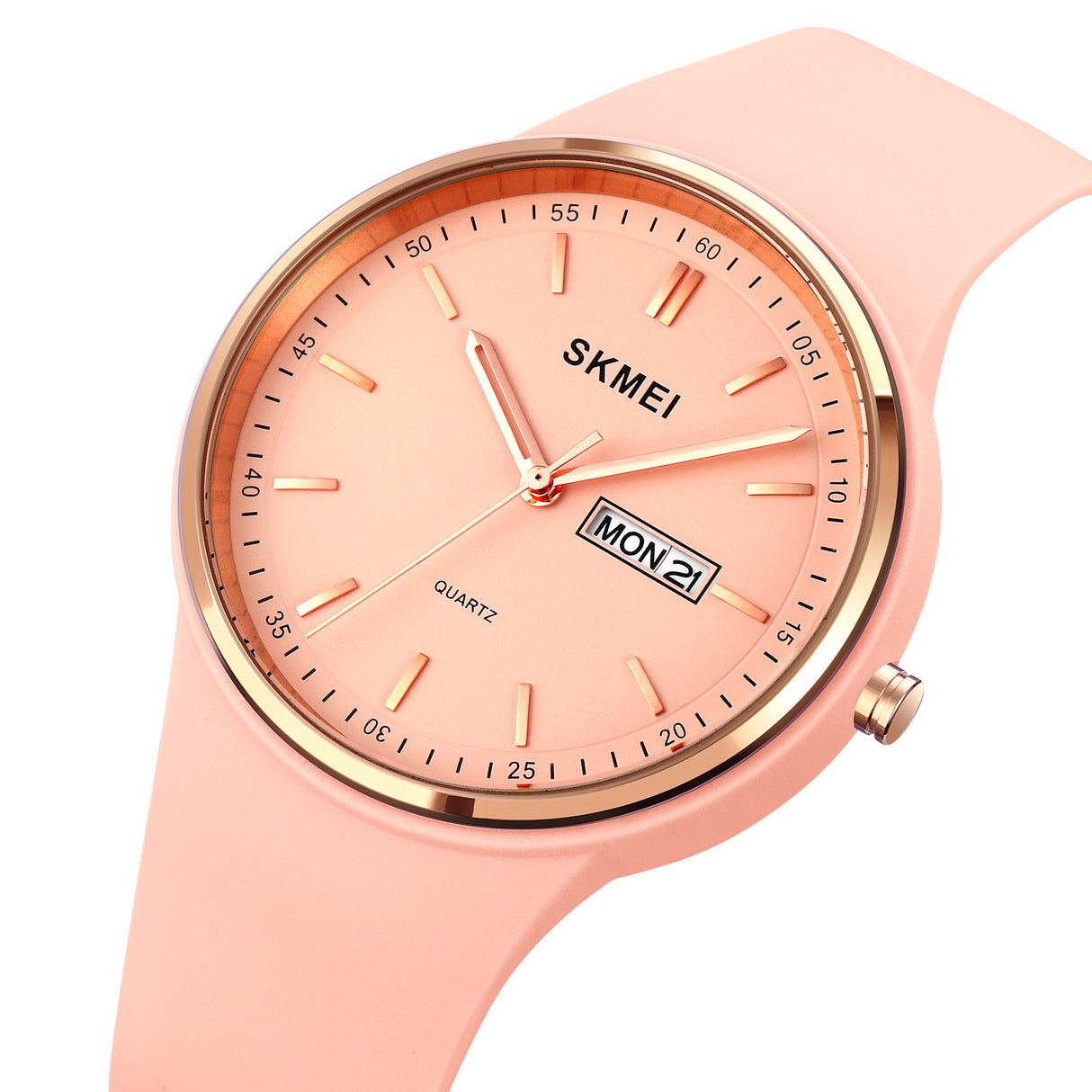 1747 Reloj Skmei Análogo Pulsera de Resina para Mujer