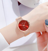 1791 Reloj Skmei para Mujer Pulsera Mesh Análogo