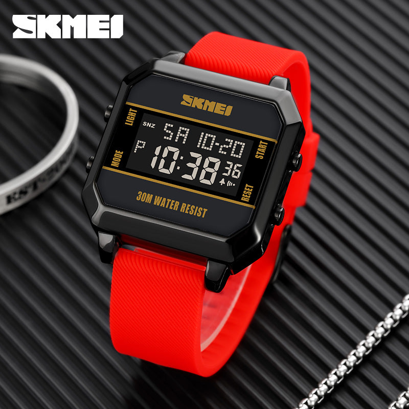 1848 Reloj Skmei para Hombre Pulsera de Caucho Digital