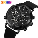 1860 Reloj Skmei para Hombre Pulsera de Caucho Doble hora