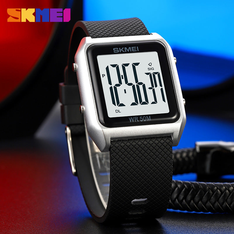 1866 Reloj Skmei para Hombre Pulsera de Caucho Digital