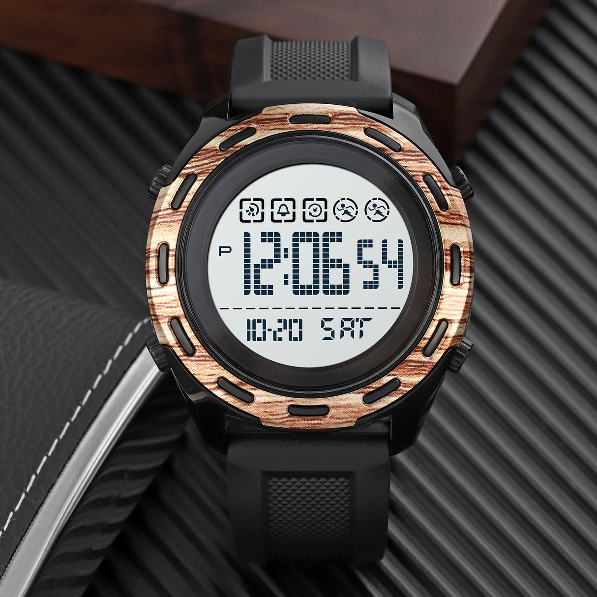 1872 Reloj Skmei para Hombre Pulsera de Caucho Digital