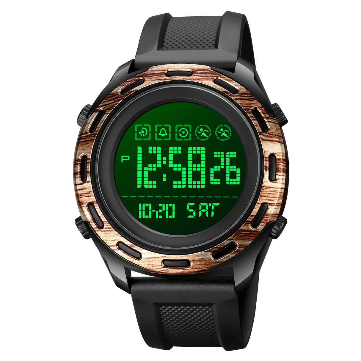 1872 Reloj Skmei para Hombre Pulsera de Caucho Digital