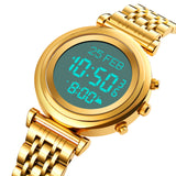 1892 Skmei Reloj para Mujer Pulsera de Metal Digital