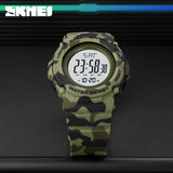 1957 Reloj Skmei Unisex Pulsera de Caucho Digital