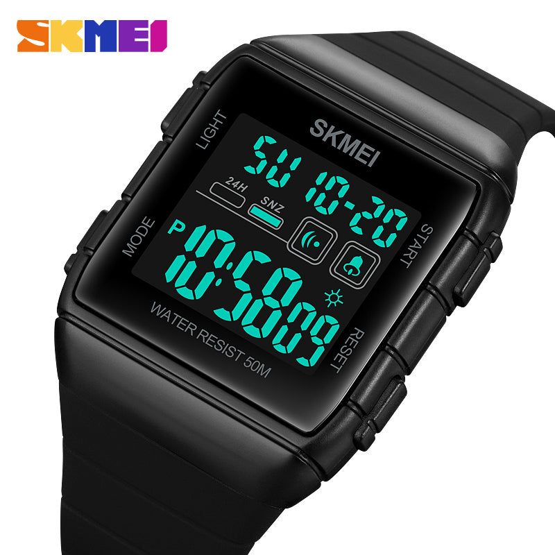 1960 Reloj Skmei para Hombre Pulsera de Caucho Digital