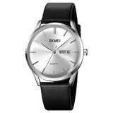 1991 Skmei Reloj para Hombre Pulsera de Cuero Análogo