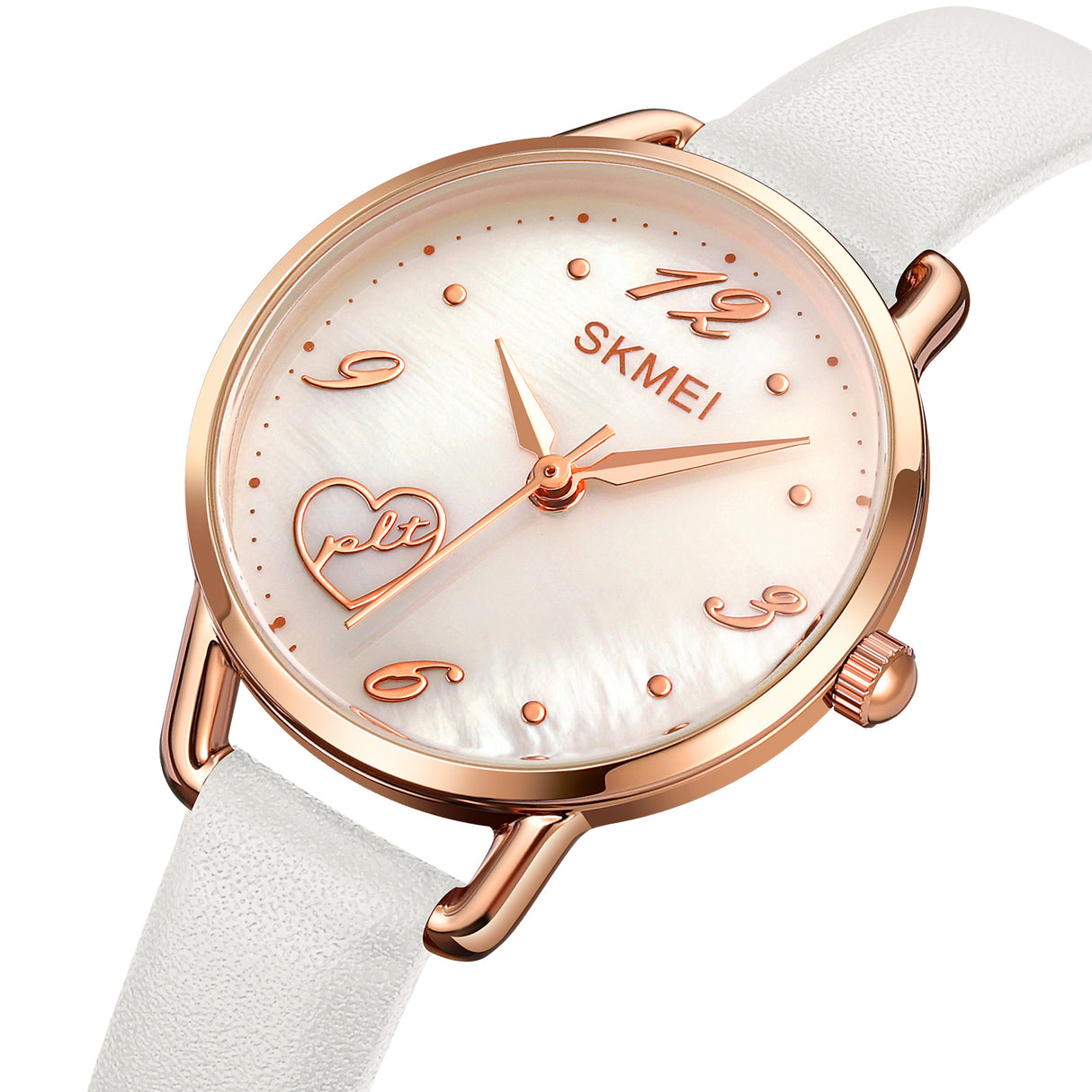 2005 Skmei Reloj para Mujer Pulsera de Cuero Análogo